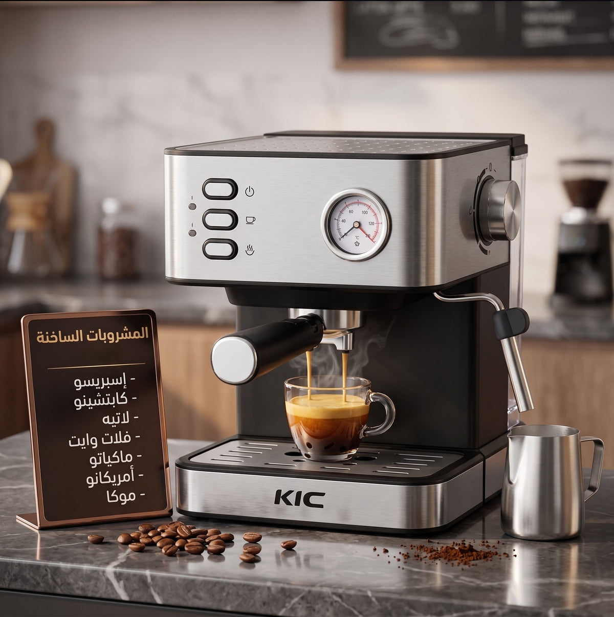 KIC ماكينة إسبريسو 